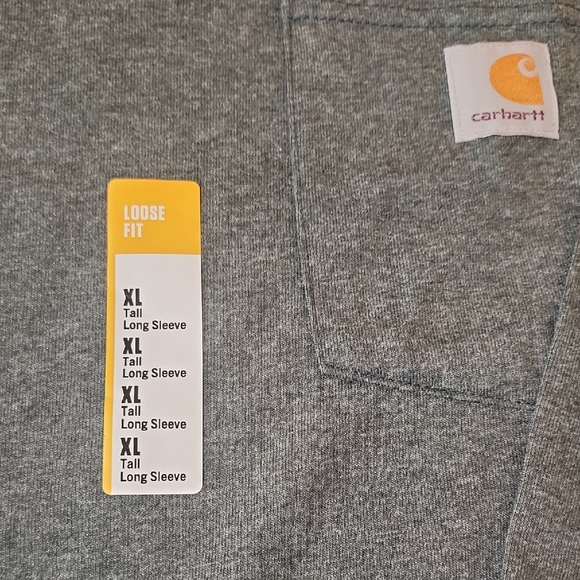 Carhartt Dark Gray Crew Neck Shirt - Picture 3 of 4